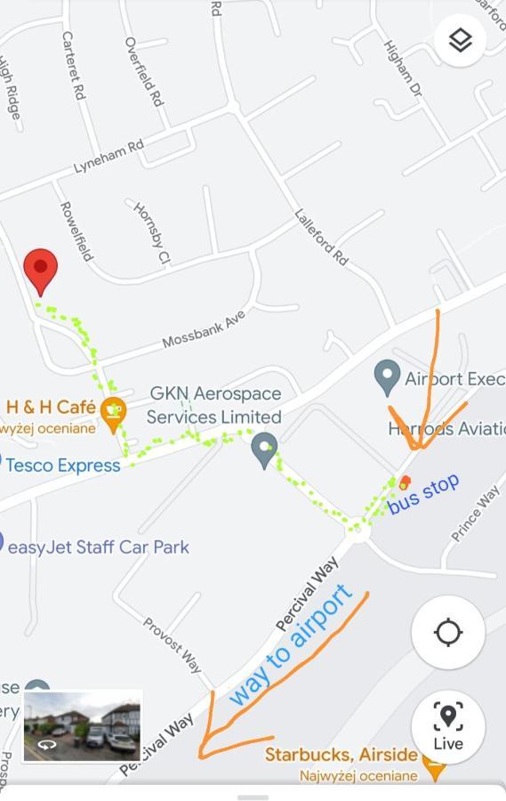 Hollybush Private House Hotel Luton  Ngoại thất bức ảnh